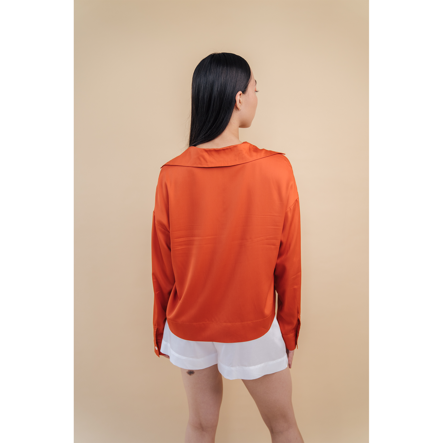 Maggie Shirt - Chilli Orange